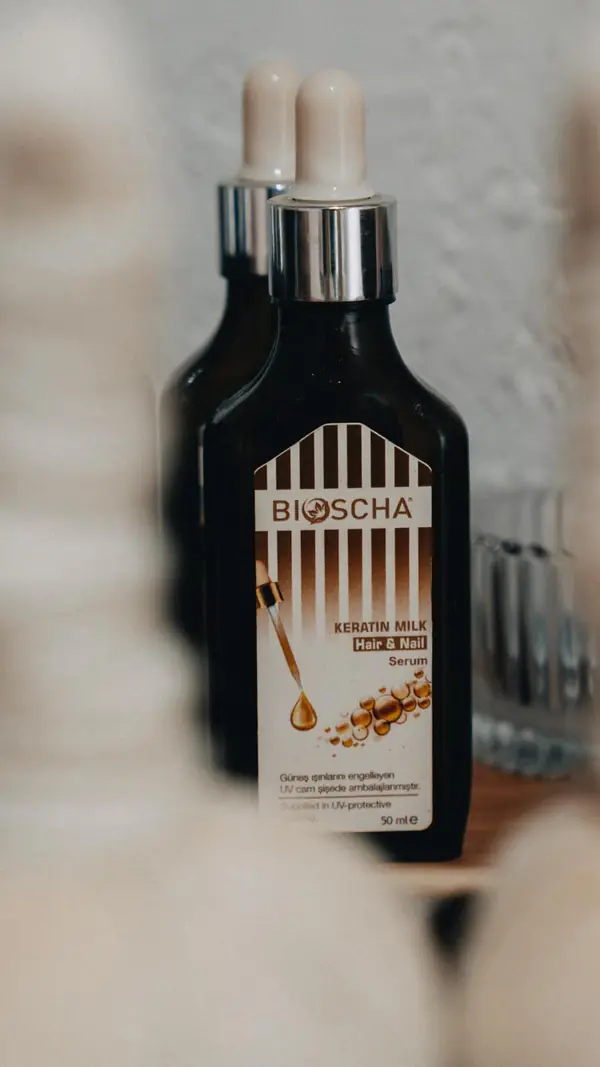 Saç ve tırnak için keratin serum