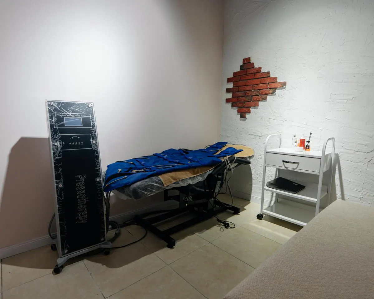 BIOSCHA Beauty Lab bölgesel incelme ve vücut bakım uygulama odası